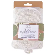 Body Scrubber Duo Set - Beige